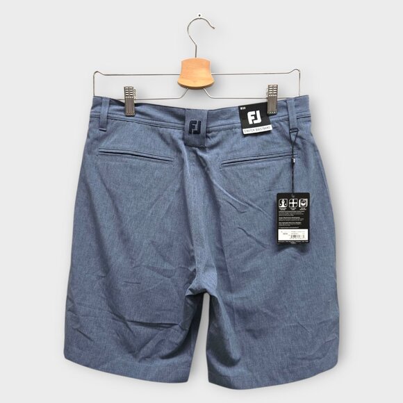 FootJoy Golf Men's Shorts Performance Lightweight (Blue) - 30W - Picture 2 of 2